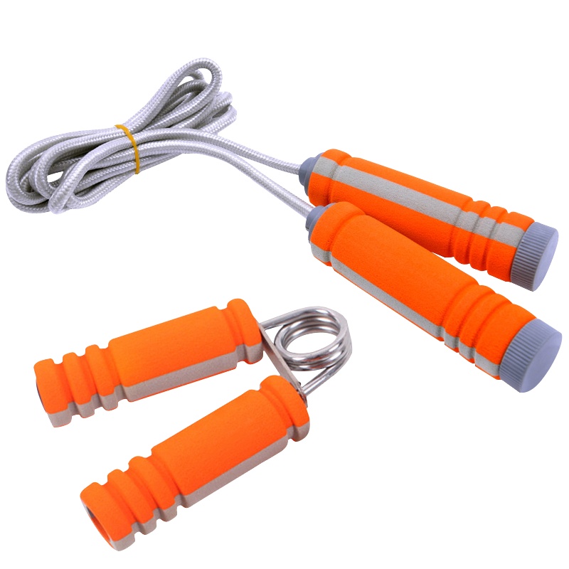 健身器材 便携式健身两件套 跳绳 +握力器（套）【CWFD】