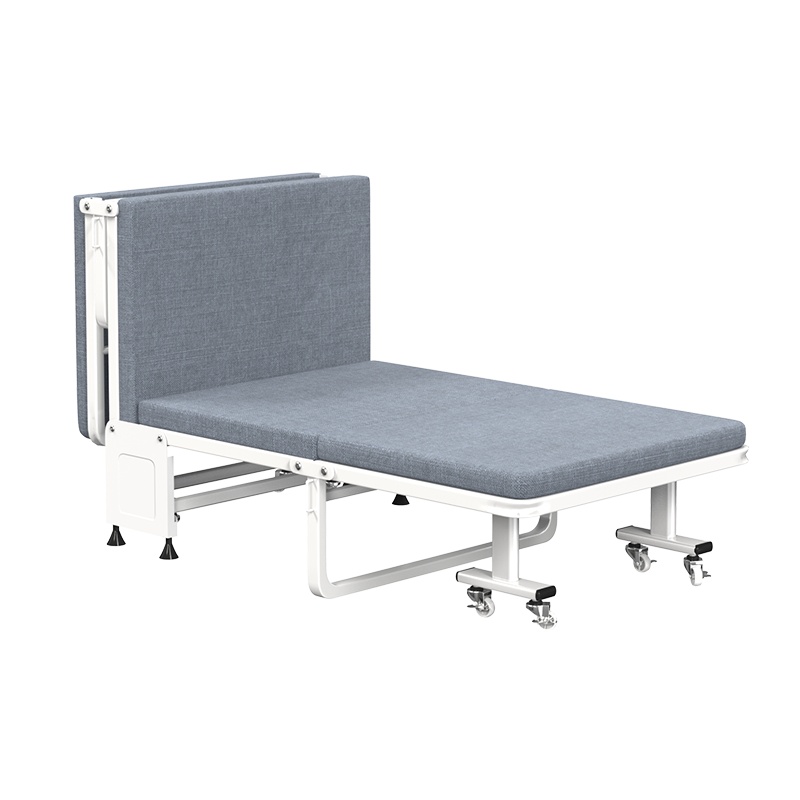 易瑞斯折叠床单人午休床便携简易四折海绵床办公室午休床现代家用成人午睡床行军床