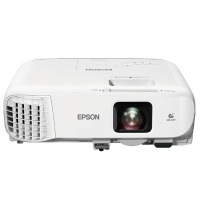 爱普生（EPSON）CB-W06 投影机 办公培训（高清WXGA 3700流明 短距投影 支持侧投）