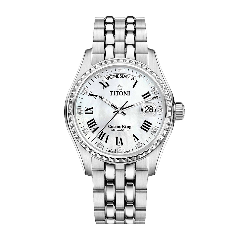 TITONI梅花宇宙系列男士机械表797S-538