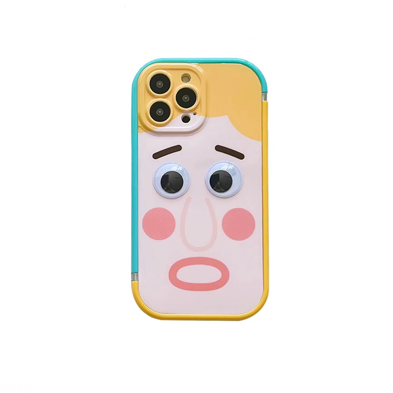 卡绮苹果13手机壳iPhone12新款11promax蓝头发表情包xsmax女款x全包8plus镜头iPhone创意