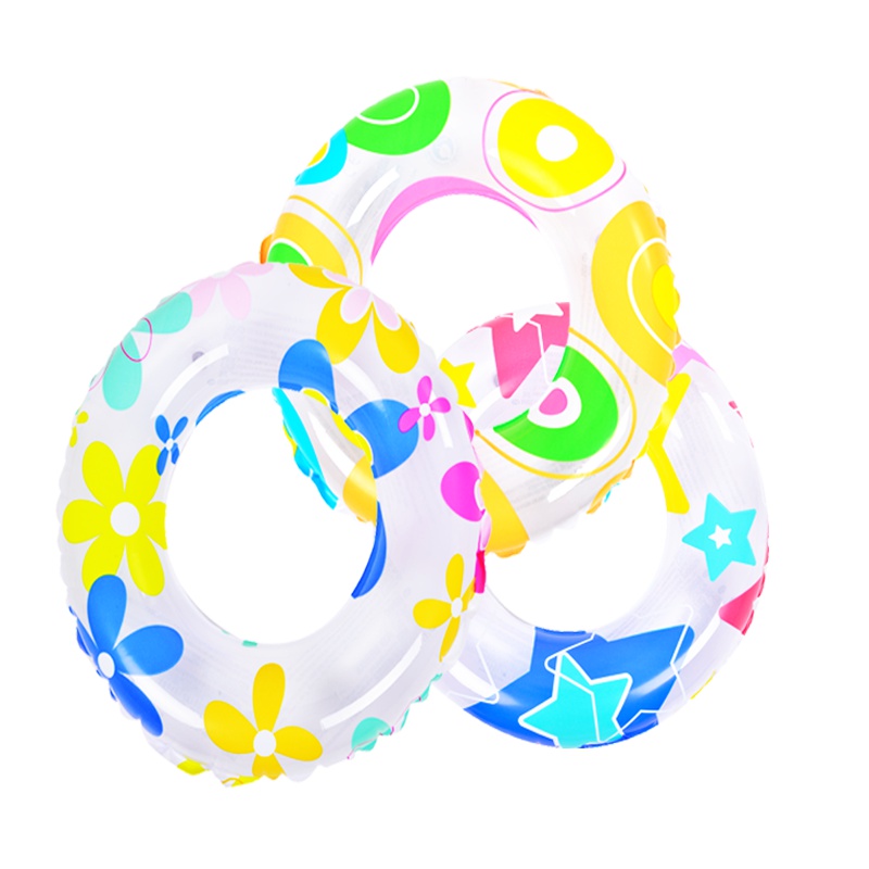 吉龙 儿童泳圈 彩色花纹泳圈 五角星星款 儿童游泳救生圈 幼儿腋下圈 047219星星款