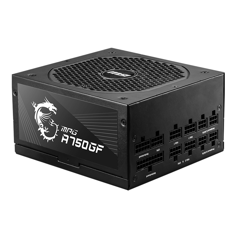 微星 (MSI) MPG A750GF 额定750W 全模组电脑电源