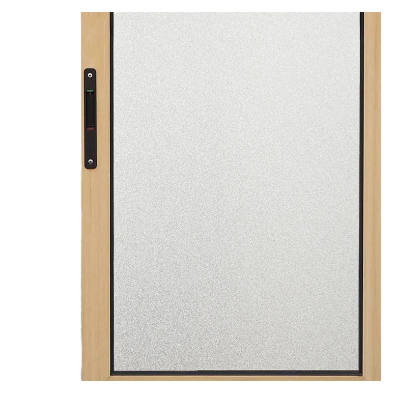 自粘磨砂玻璃贴膜办公室窗户卫生间浴室透光不透明磨砂玻璃贴纸 超厚纯磨砂5m*40cm/张