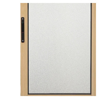 自粘磨砂玻璃贴膜办公室窗户卫生间浴室透光不透明磨砂玻璃贴纸 超厚纯磨砂5m*40cm/张