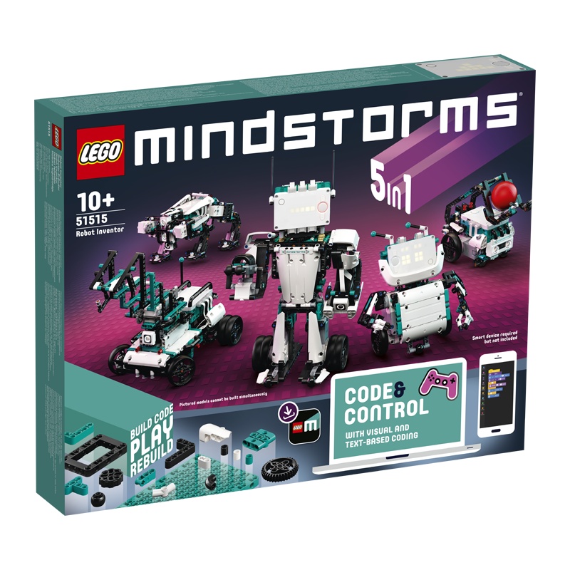 LEGO乐高 MINDSTORMS系列头脑风暴机器人发明家 51515 可编程机器人模型 生日礼物 10岁+ 玩具积木