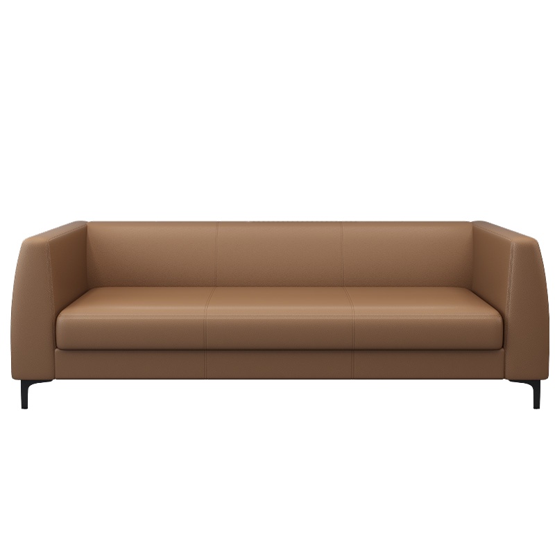 万尊办公沙发现代简约茶几组合套装简易接待商务办公室小型三人位组合