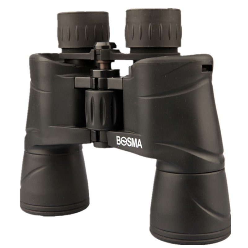 博冠驴友10x50 小巧便携式双筒望远镜 推荐旅游观看比赛 微光夜视望远镜