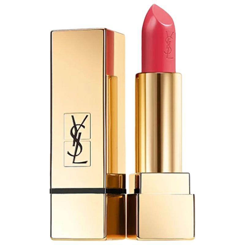 [温柔珊瑚粉 ]YSL圣罗兰 纯口红方管系列口红 显色 唇膏#17 珊瑚粉 3.8g