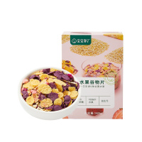 宝宝馋了无添加谷物水果儿片童零食麦片早餐即食单盒装168g