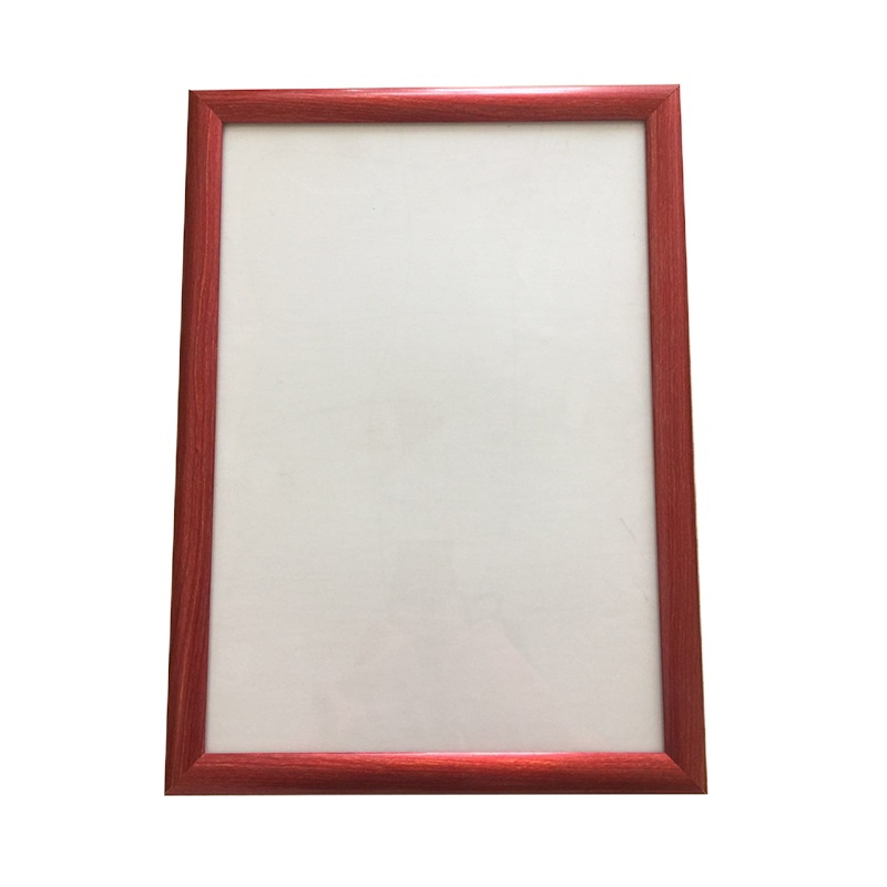 铝合金相框 75*40 樱桃木纹色 定制尺寸