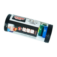 开普特 工业大垃圾袋大号加厚黑色酒店物业环卫超大垃圾袋*2卷 8211