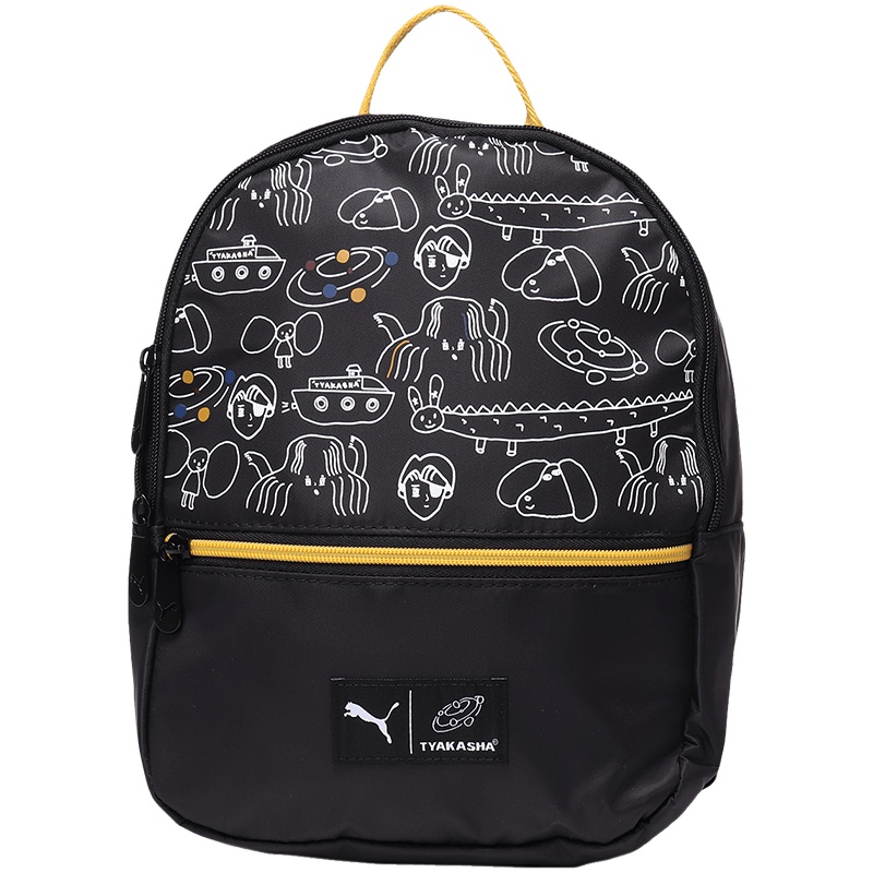 PUMA黑标男包女包TYAKASHA运动休闲双肩包书包076663