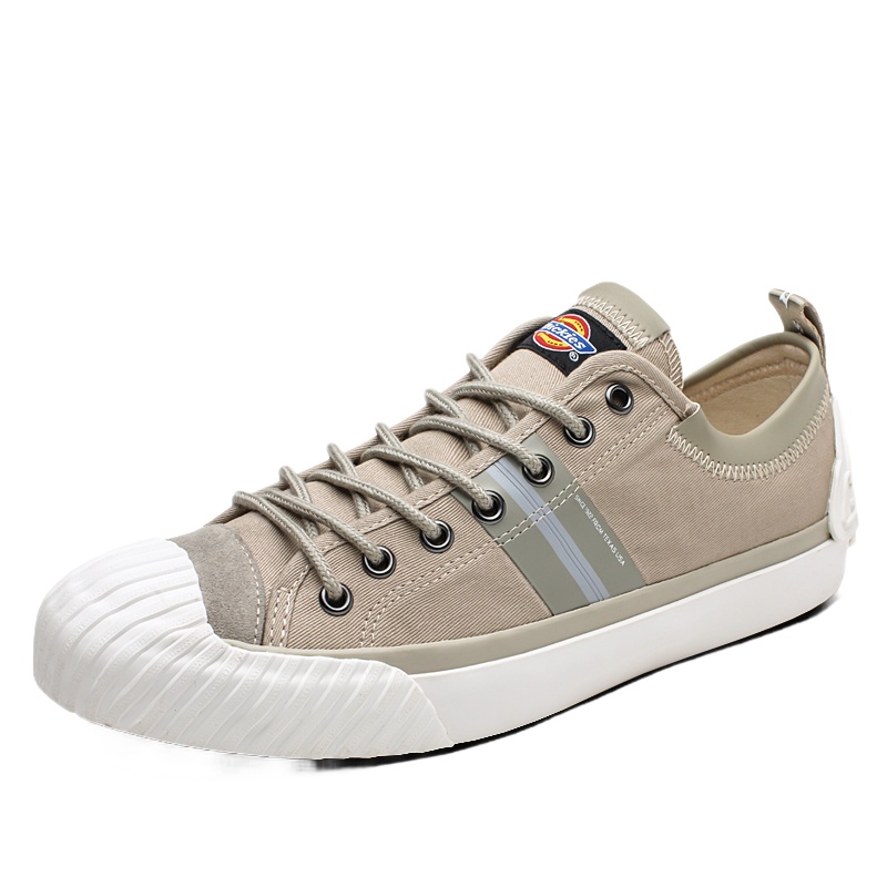 Dickies男鞋帆布鞋韩版板鞋低帮潮鞋春秋季新款百搭透气休闲板鞋193M50LXS6A