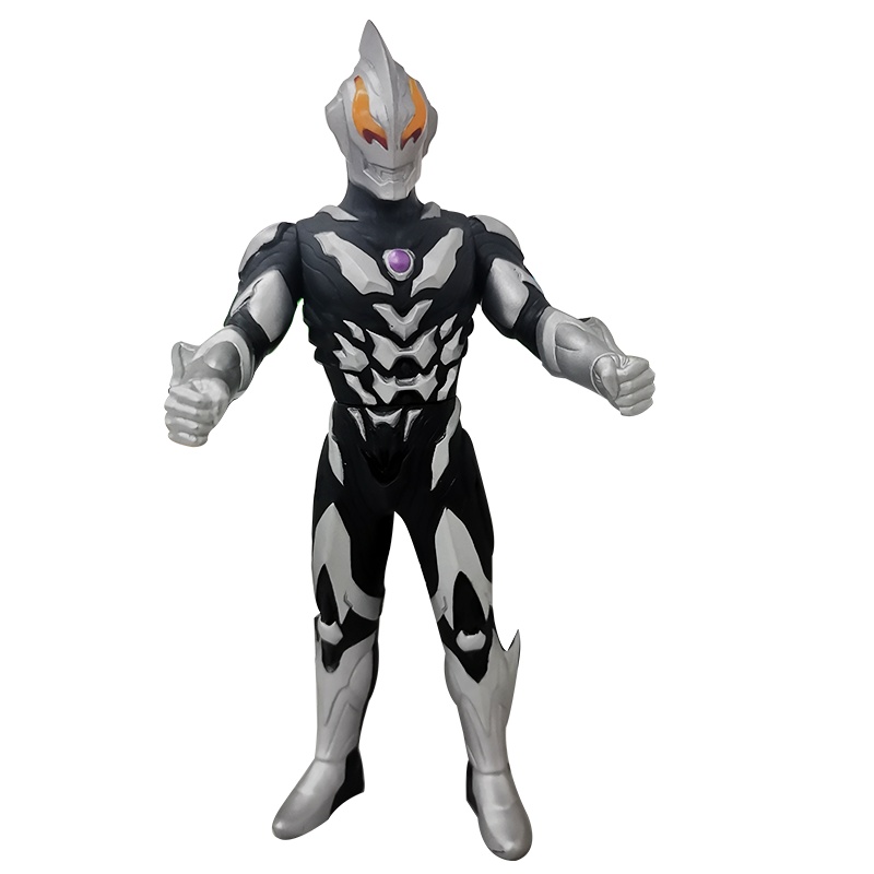 正版万代BANDAI奥特大软胶系列捷德奥特曼原始形态 软件可动人偶玩具男孩女孩极恶贝利亚08817