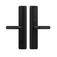 小米米家智能门锁 碳素黑 霸王锁体 电子门禁 指纹锁密码锁 C级锁芯