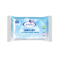 littleANGEL纯棉手口湿巾20片/包
