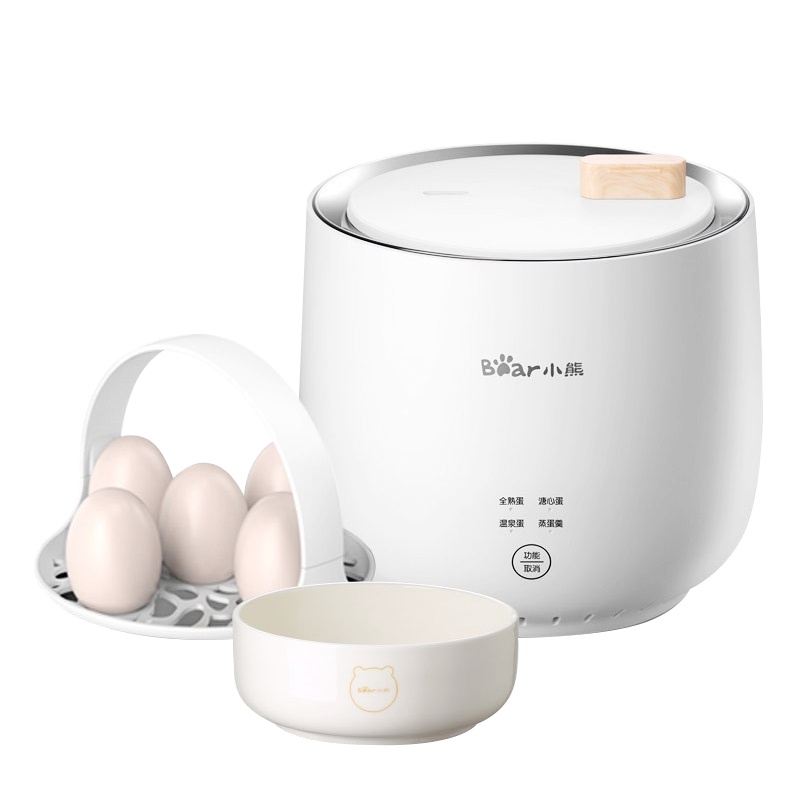 小熊(Bear)煮蛋器 ZDQ-B06R2 家用全自动蒸蛋器温泉蛋低温料理神器苏宁自营