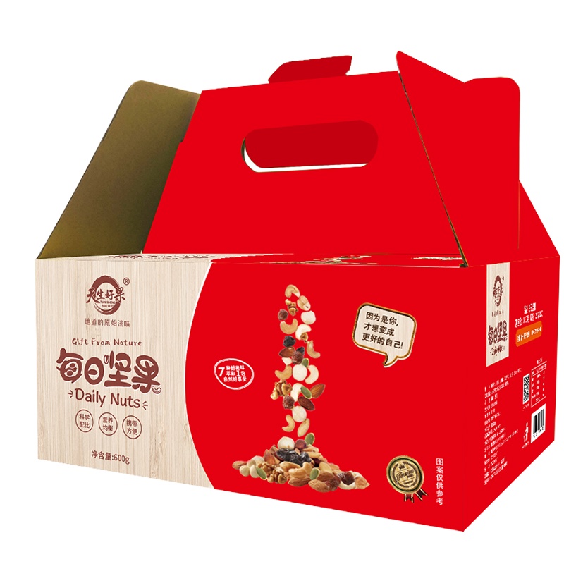 天生好果每日坚果D款7配料600g