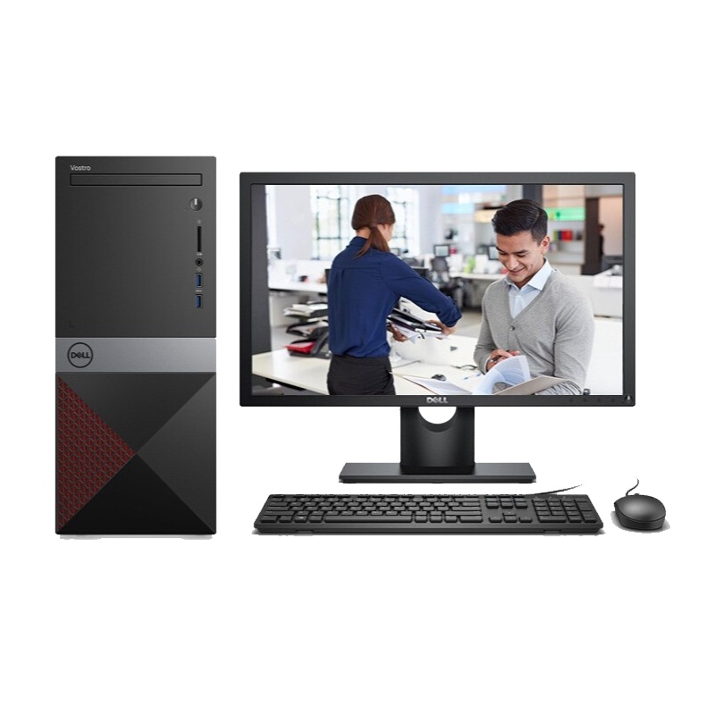 戴尔（Dell）成就3671台式机 21.5寸显示器（I5-9400 4G+4G 1T+128G WIN10）