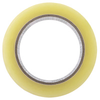 得力 30333 高品质透明封箱胶带打包宽胶带办公用品 60mm*100y*45μm(91.4m/卷) 6卷装