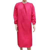 防水防油 耐酸碱长袖有袖围裙 皮罩衣