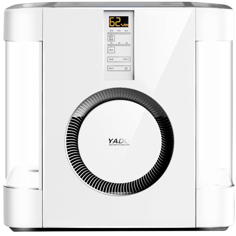 亚都(YADU)SZK-J361WiFi 纯净型 智能加湿器加湿器 6L大容量 无雾 感应恒湿 净化 办公室卧室家用