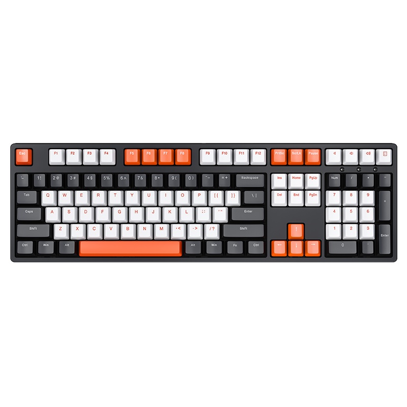 ikbc曜石系列C210机械键盘红轴电脑笔记本办公游戏电竞usb有线码字