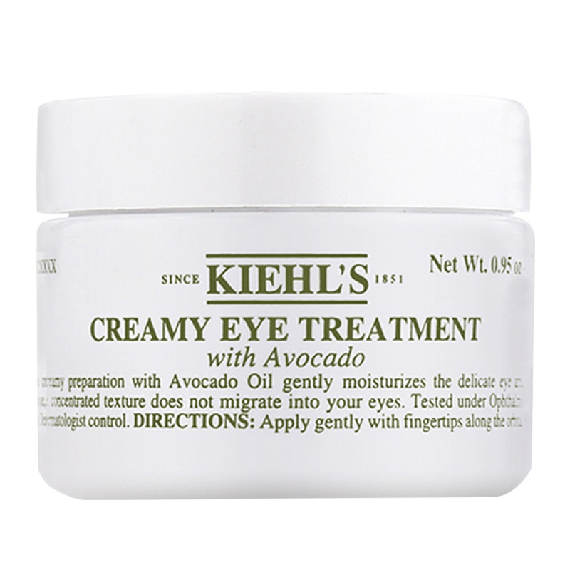 [香港直邮]原装进口正品美国科颜氏Kiehl's牛油果眼霜14g 淡化黑眼圈祛皱提亮肌肤