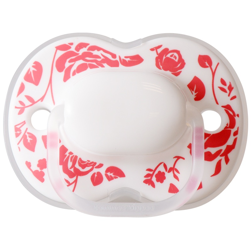 汤美星小伦敦安抚奶嘴 0-6个月 一只装 粉色