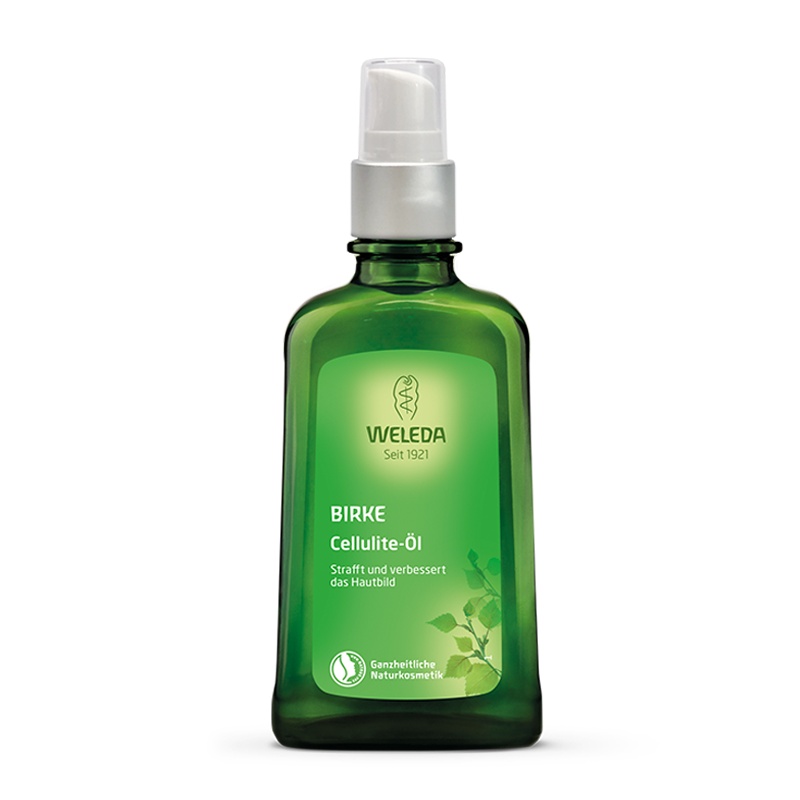德国Weleda维蕾德白桦紧致按摩油 滋润减少脂肪囤积 产后瑜伽按摩 久坐人群 孕妈护肤100ml