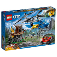 LEGO 乐高 City城市系列 山地特警空中追捕60173 200块以上 塑料玩具 5-12岁