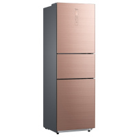 美的(Midea)BCD-239WTGPM对开门三门电冰箱玫瑰金/个
