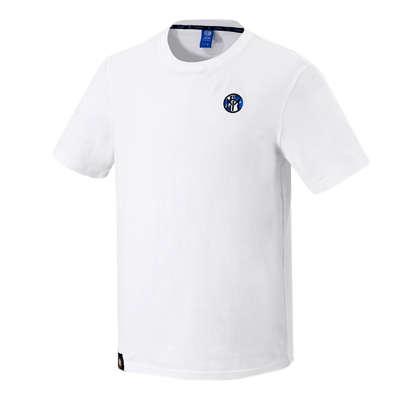 国际米兰俱乐部Inter Milan官方2020夏季男新款T恤简约时尚运动休闲短袖圆领套头衫高档棉氨印花设计感宽松上衣