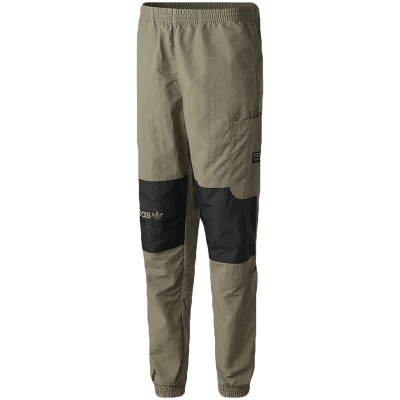 阿迪达斯三叶草男服运动长裤工装风拼接风运动裤GJ6727...