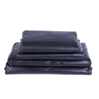 加厚黑色平口大垃圾袋 酒店宾馆专用 90*100(50个黑色平口)