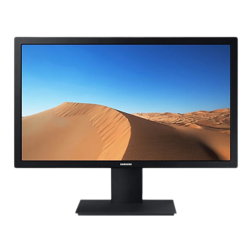 三星 (SAMSUNG) S24A310NHC 23.8英寸1080P全高清超宽广视角个人商务办公支持壁挂高对比度滤蓝光爱眼不闪屏台式液晶显示器 (HDMI+VGA接口)