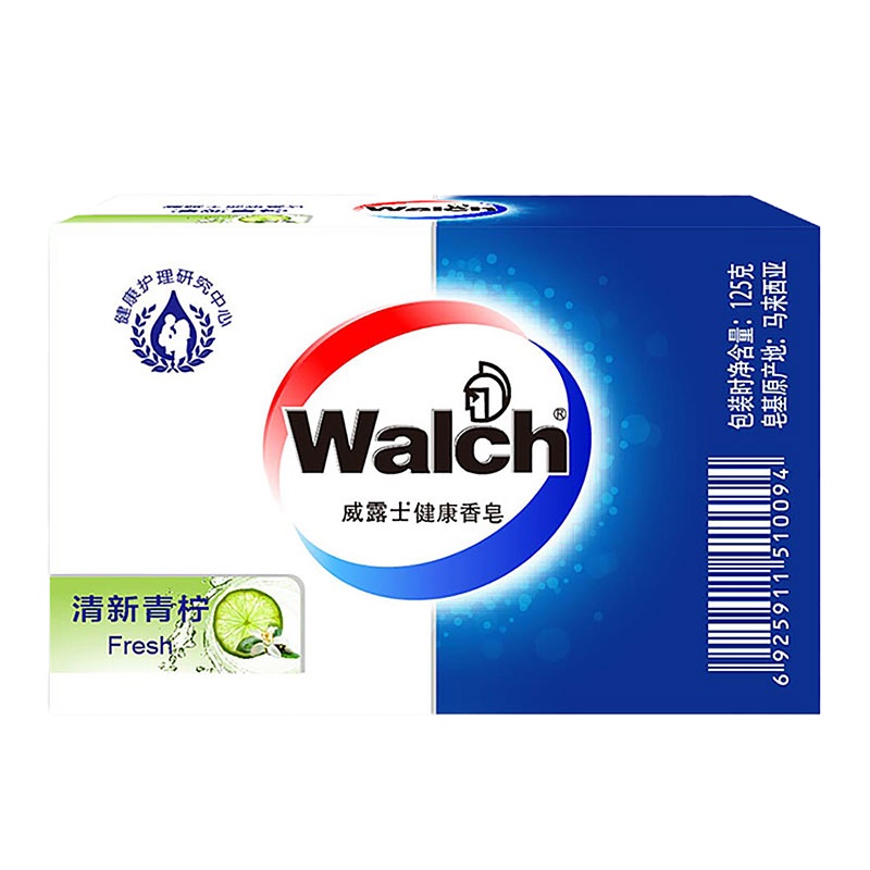 威露士 健康香皂 清新青柠 125g*4块
