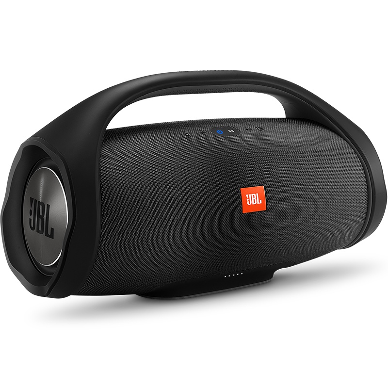 JBL BOOMBOX 音乐战神 便携式蓝牙音箱+低音炮 户外音箱 防水设计 Hifi音质 桌面音响 黑色