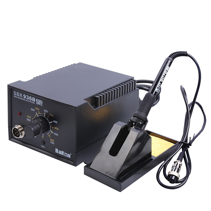 BAKON SBK936B深圳白光65W焊台电烙铁套装可调温恒温电洛铁电焊台