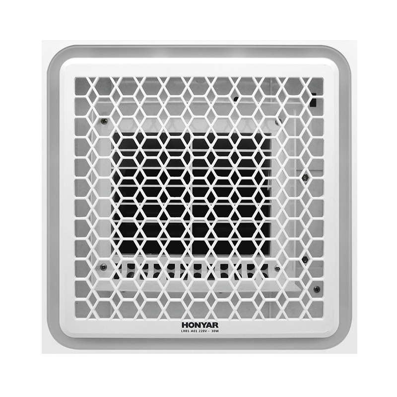鸿雁(HONYAR)凉霸厨房卫生间冷风扇集成吊顶嵌入式吹风扇两风扇LX01-A01