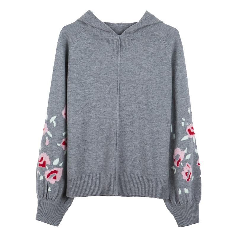 yaloo/雅鹿羊毛针织衫女开衫2019秋装长袖毛衣V领纯色开衫外套x