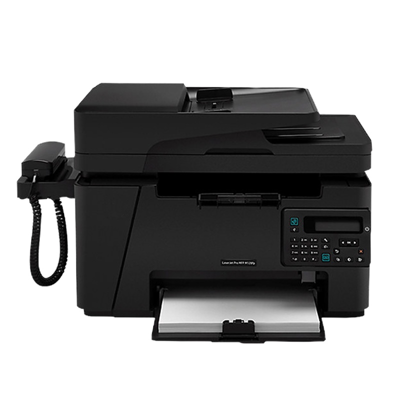 得力(deli) LH 一体机 M128fp黑白激光打印传真机一体机 复印扫描电话网络办公 打印机