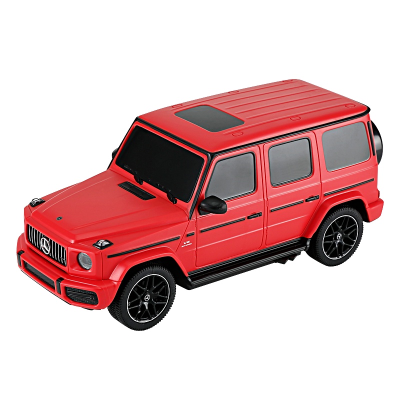 星辉(Rastar)1:24奔驰G63遥控车 儿童仿真遥控车玩具模型95800红色