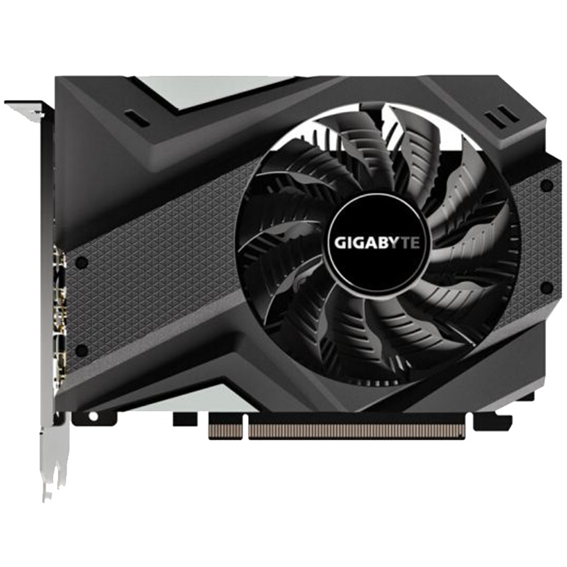 技嘉(GIGABYTE)GeForce GTX 1650 MINI ITX OC 4G/128bit/GDDR5/新品/电竞游戏显卡