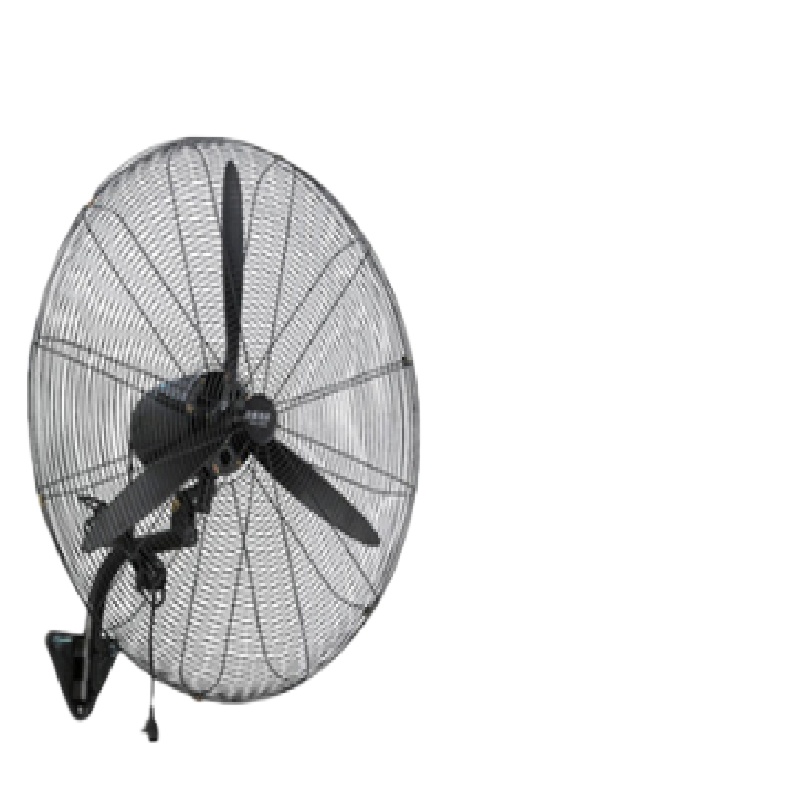 工业电风扇家商用大功率强力工厂车间挂墙壁牛角扇750型 铝叶 220V@