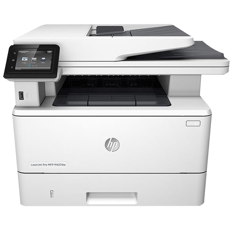 惠普(HP)LaserJet Pro MFP M427dw 黑白激光一体机 打印复印扫描 双面打印