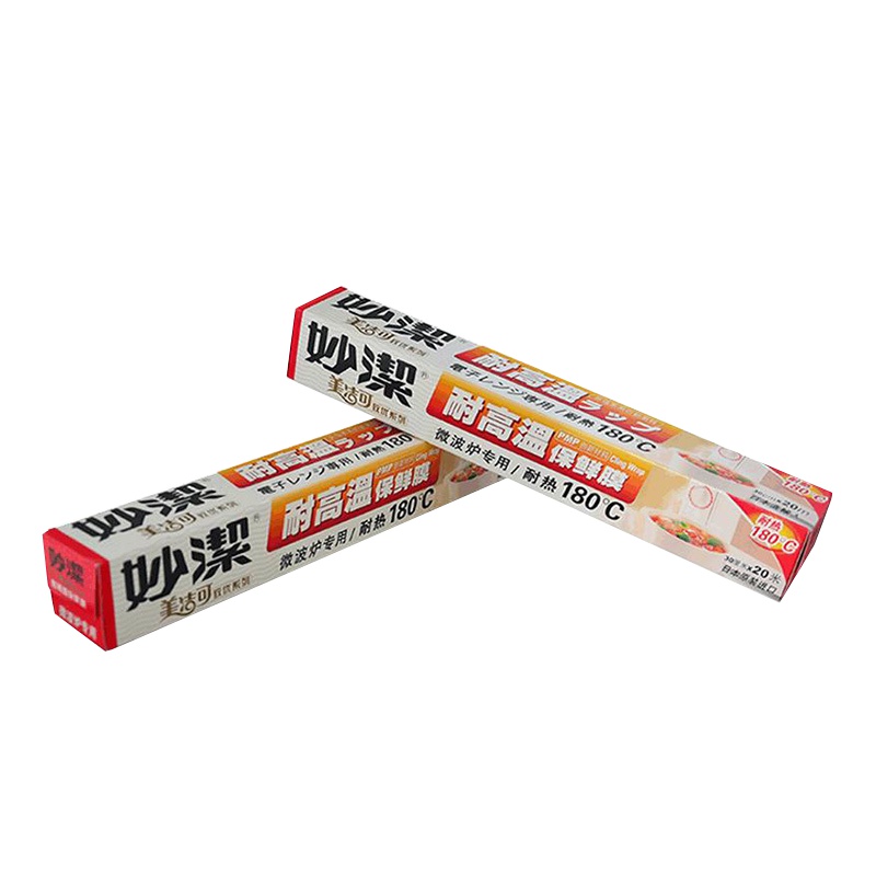 妙洁 保鲜膜 美洁可耐高温 20米盒装 (30cm*20m)