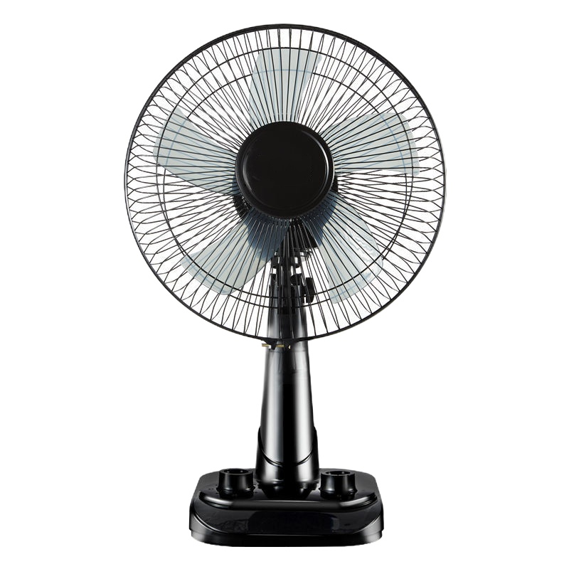 电风扇台式家用电扇桌面亿望大风力1216寸摇头定时学生宿舍小型扇 12寸小五塑叶