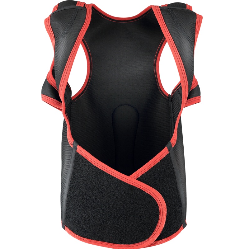 荣事达驼背矫正器成年隐形青少年学生儿童男女专用背部神器纠正带 黑色经典(L码)